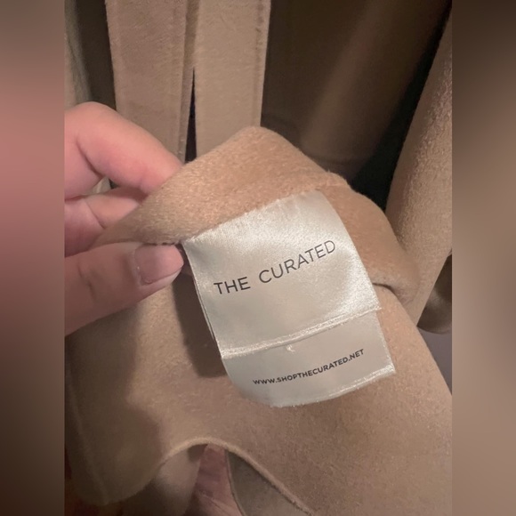 Sold - THE CURATED wrap coat camel - Picture 5 of 7